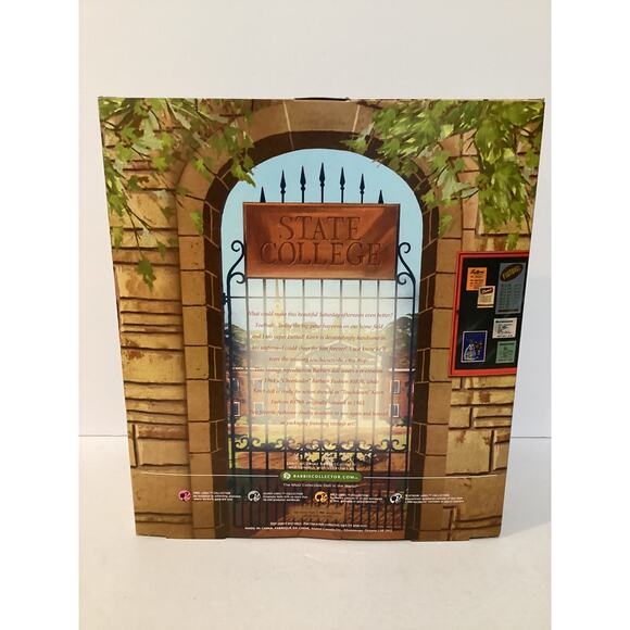 Campus Spirit Barbie and Ken Giftset 2008 Mattel L9649 Gold Label - Picture 5 of 6